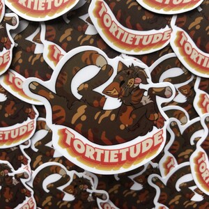 Tortietude Waterproof Vinyl Sticker