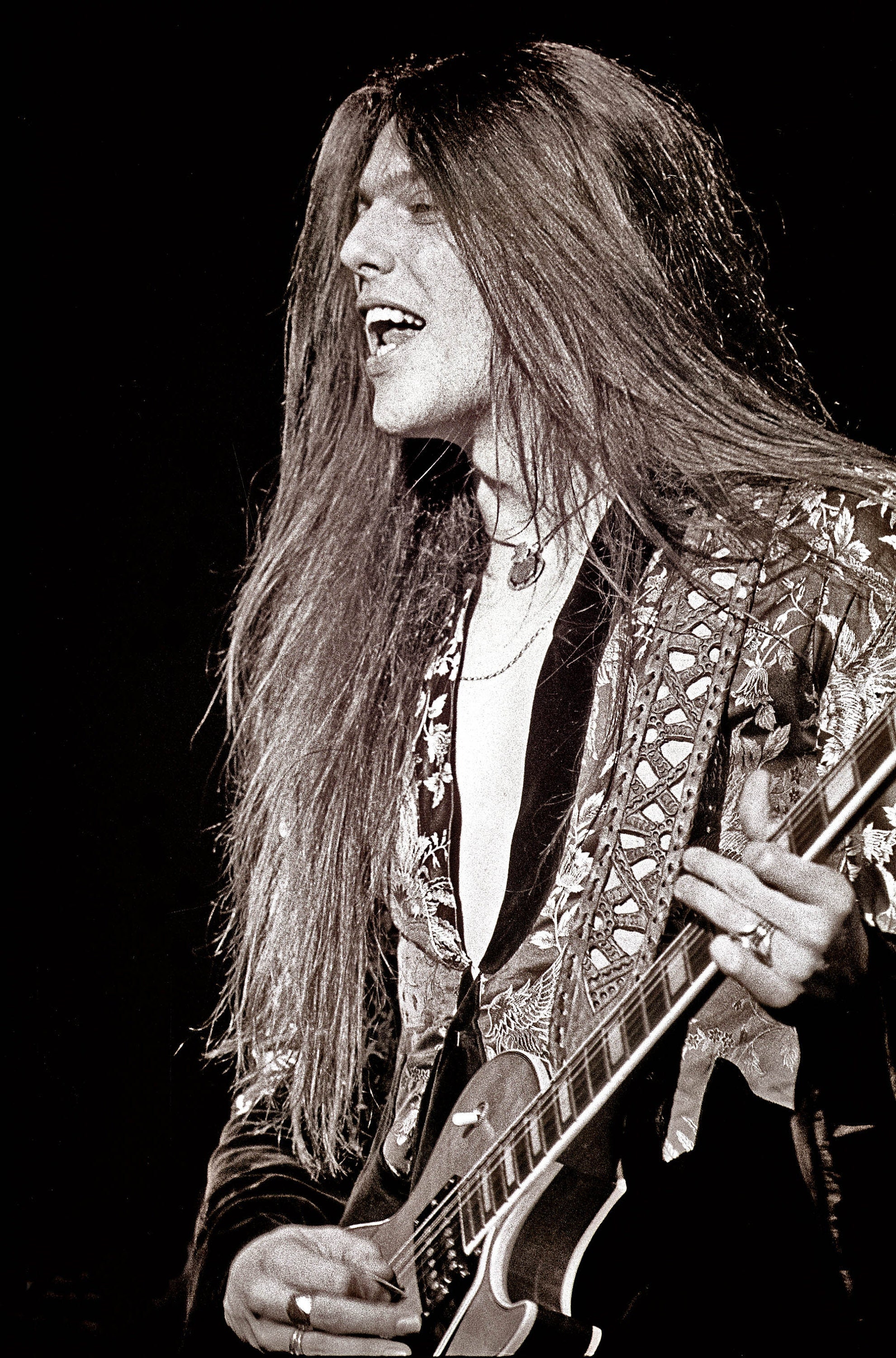 Thin Lizzy Concert Photo Scott Gorham Winterland San Etsy