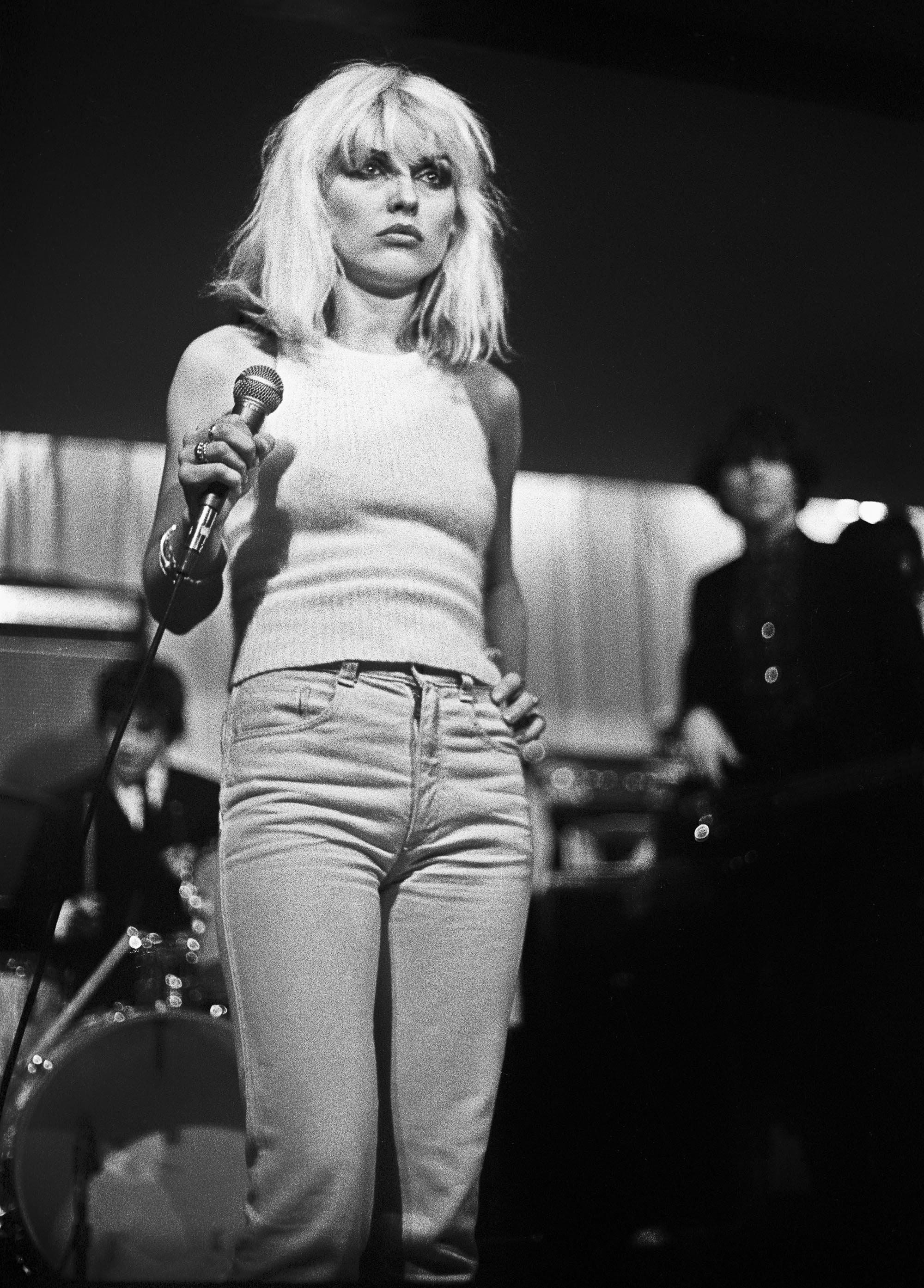 Debbie Harry On Stage
