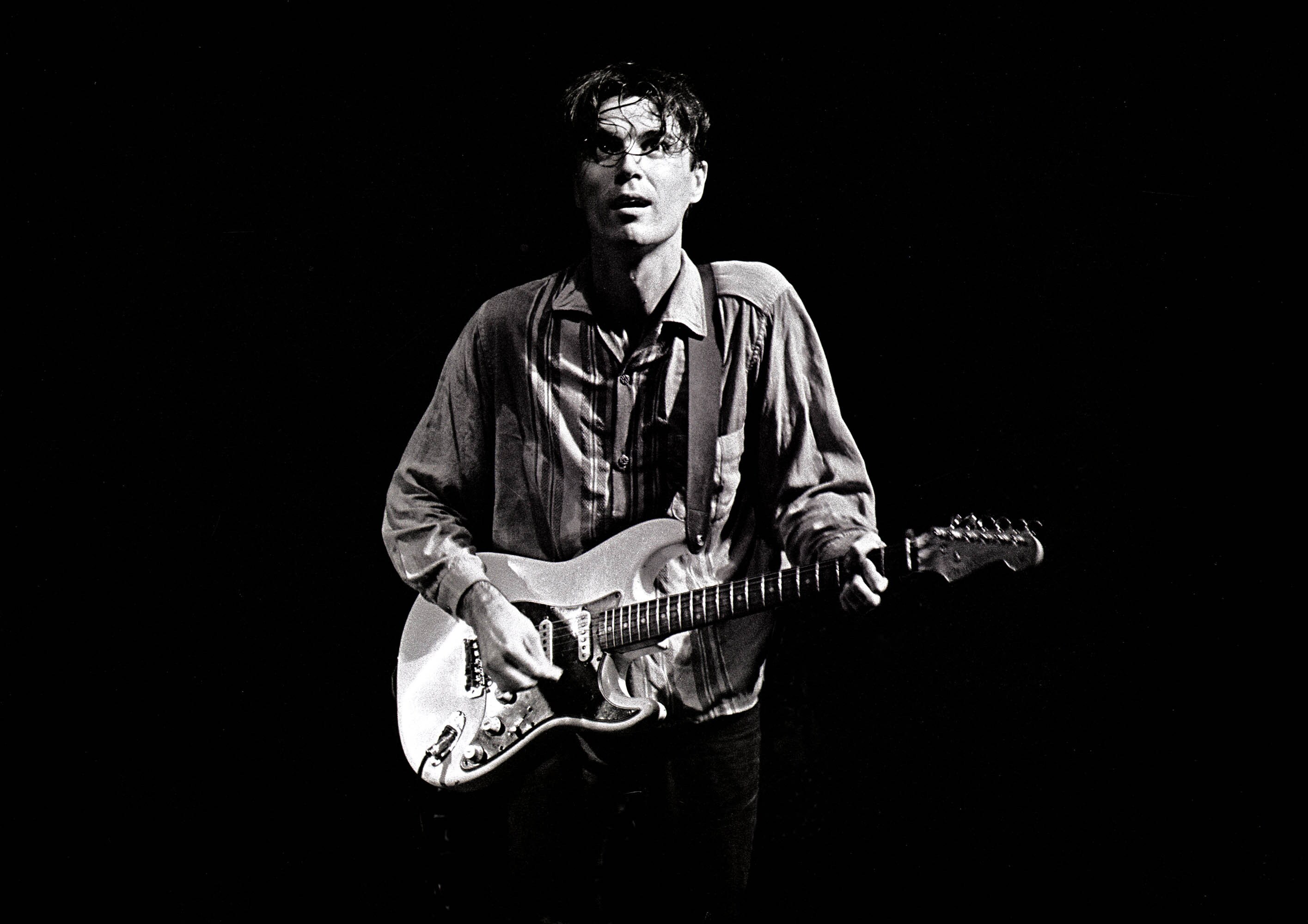 Talking Heads Concert Photo David Byrne Zellerbach Etsy