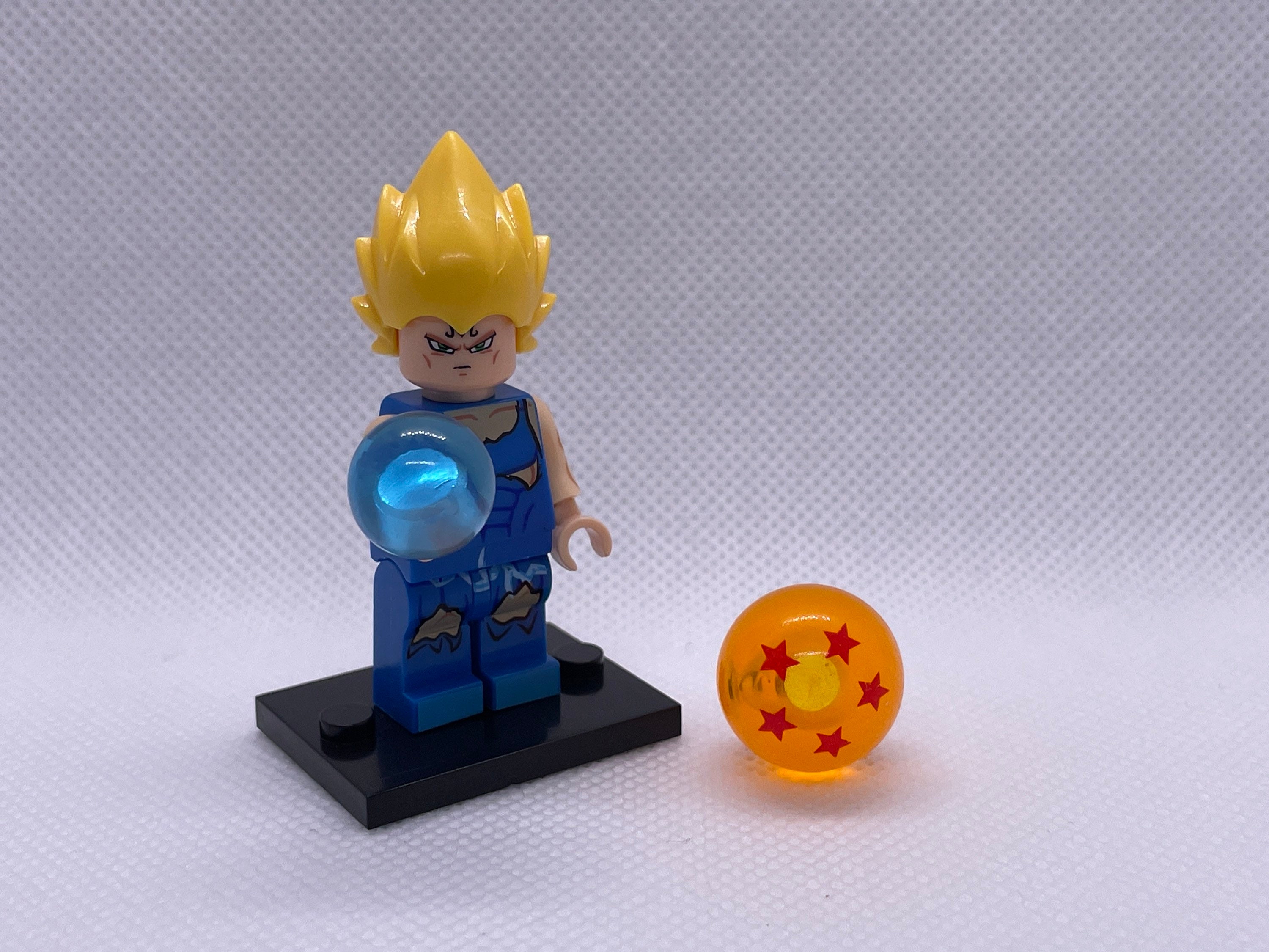 Goku Super Saiyan Yellow Hair Dragon Ball Z Lego Minifigures – DelsBricks  Minifigures