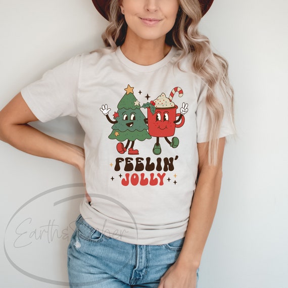 Retro Christmas Graphic T Shirt for Men and Women Vintage Etsy