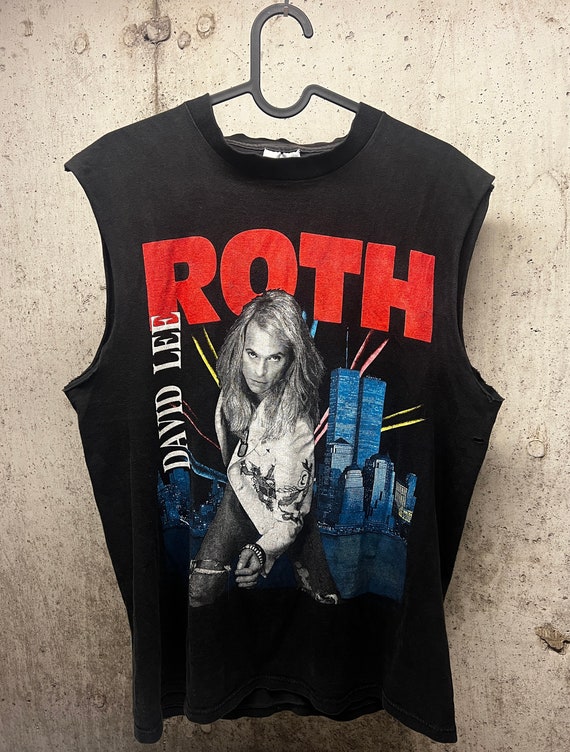 Vintage 1991 David Lee Roth Tour Concert T-shirt - image 2