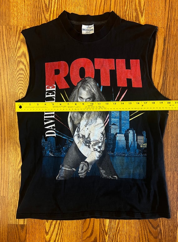 Vintage 1991 David Lee Roth Tour Concert T-shirt - image 7