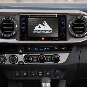 TACOMA Carbon Fiber Peaks Startup and Radio Off Screen
