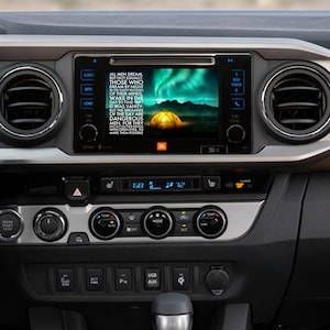 TACOMA All Men Dream Quote Startup and Radio Off Screen