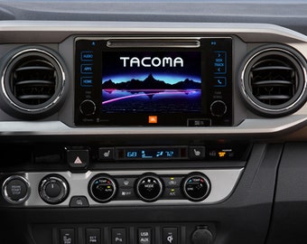 TACOMA Retro Outdoors Startup and Radio Off Screen