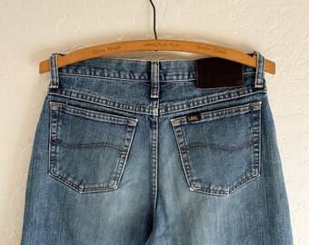 Vintage des années 2000 Lee Jeans Raw Hem 30 Waist