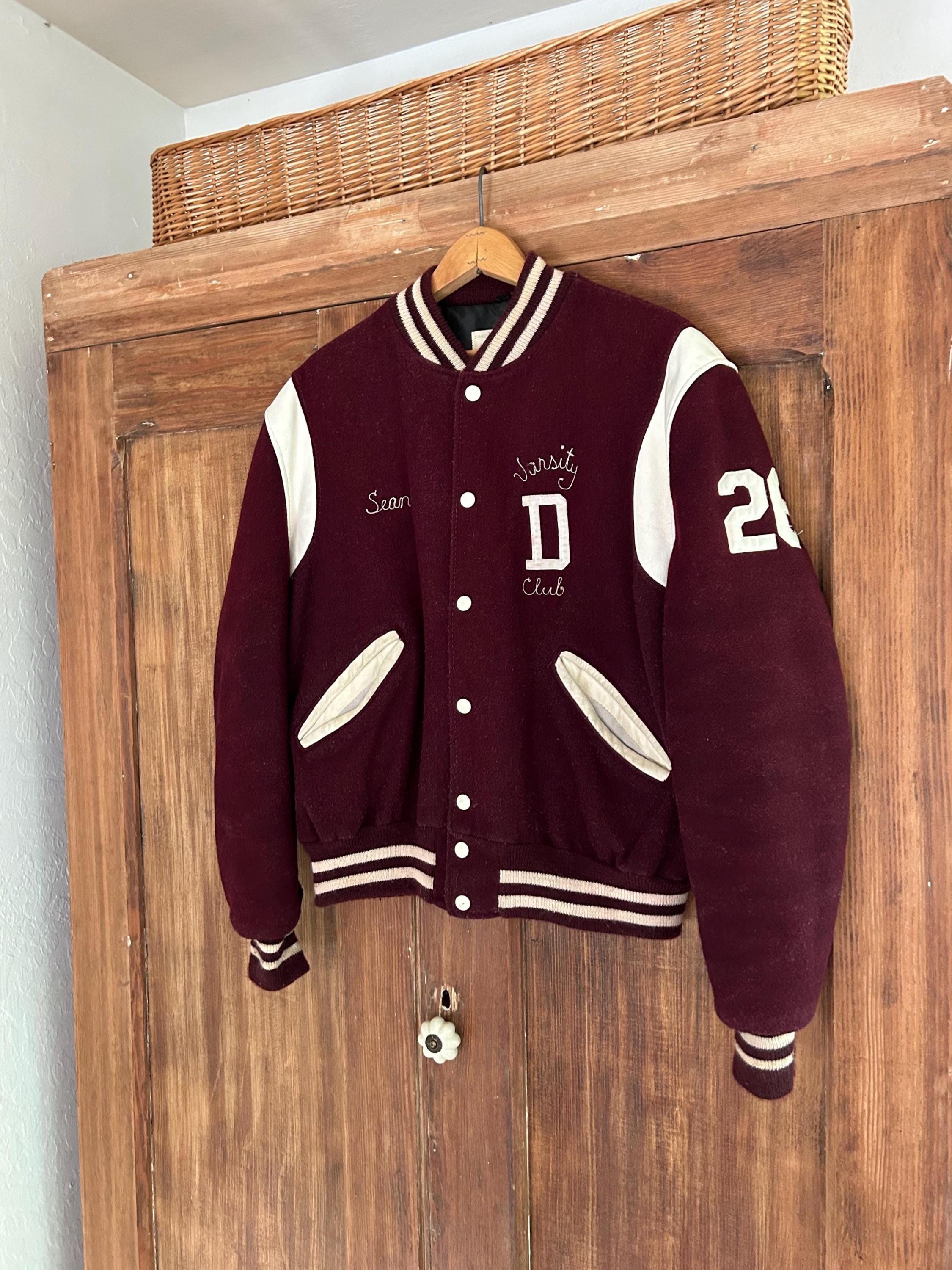 Delong Varsity Letterman Jacket - Etsy