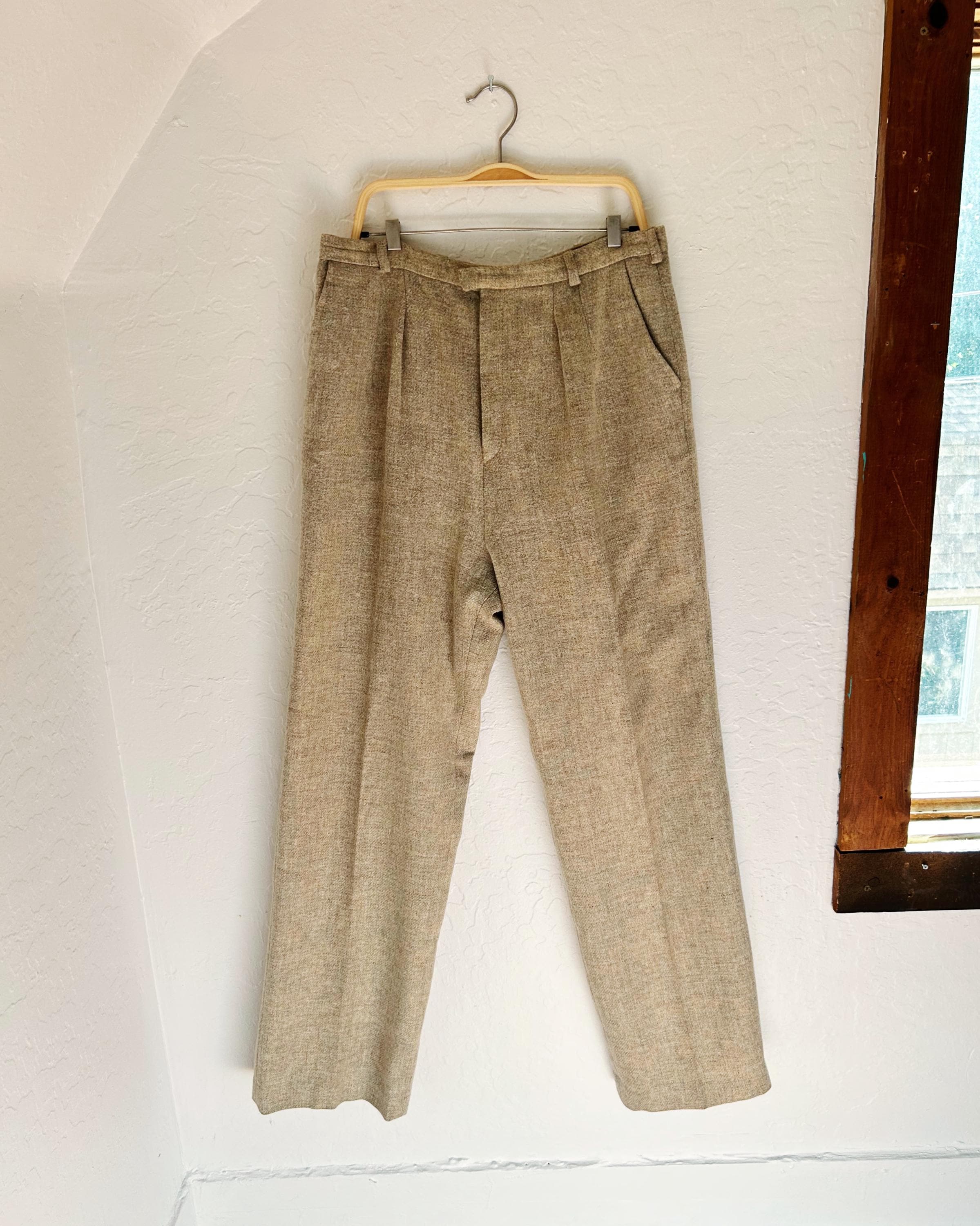 Vintage Wool Pants - Etsy Canada