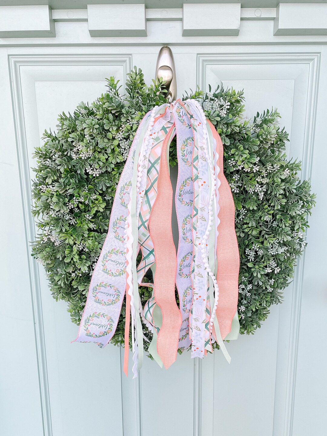 Newcomer Ribbon Welcome Floral Ribbon Bundle - Etsy