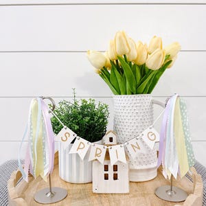 Pastel Spring Mini Ribbon Bundle with Banner