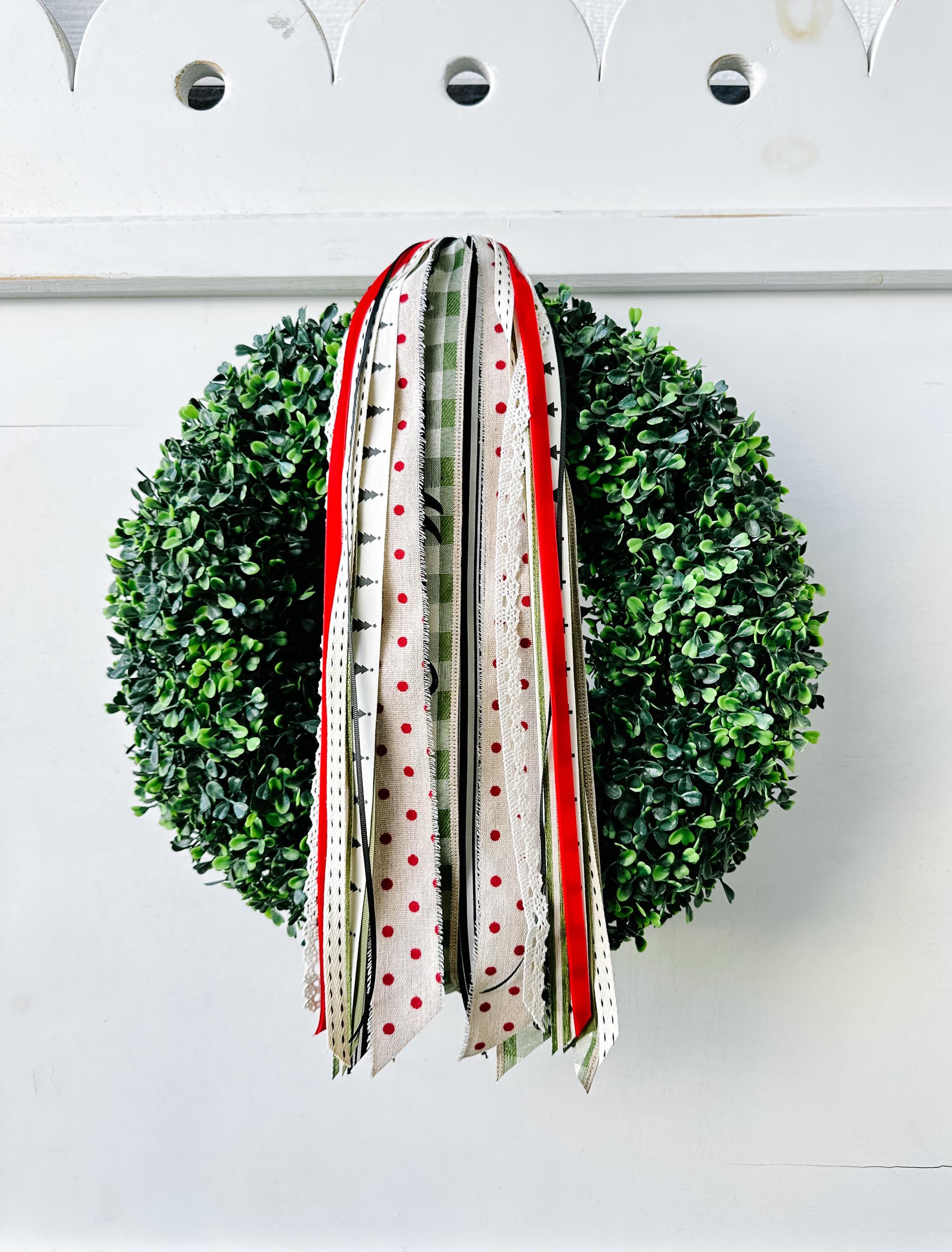 Rustic Red Ribbon Rustic Christmas Ribbon Bundle - Etsy