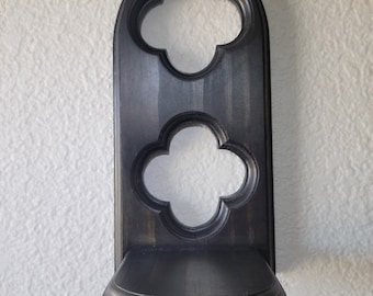 The Caterfoil Crypt Wall Sconce/Mini Shelf
