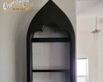 The Ogevil Arch Shelf Vintage Black