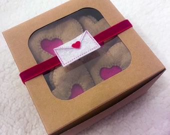 Valentine Felt Cookie Gift Set