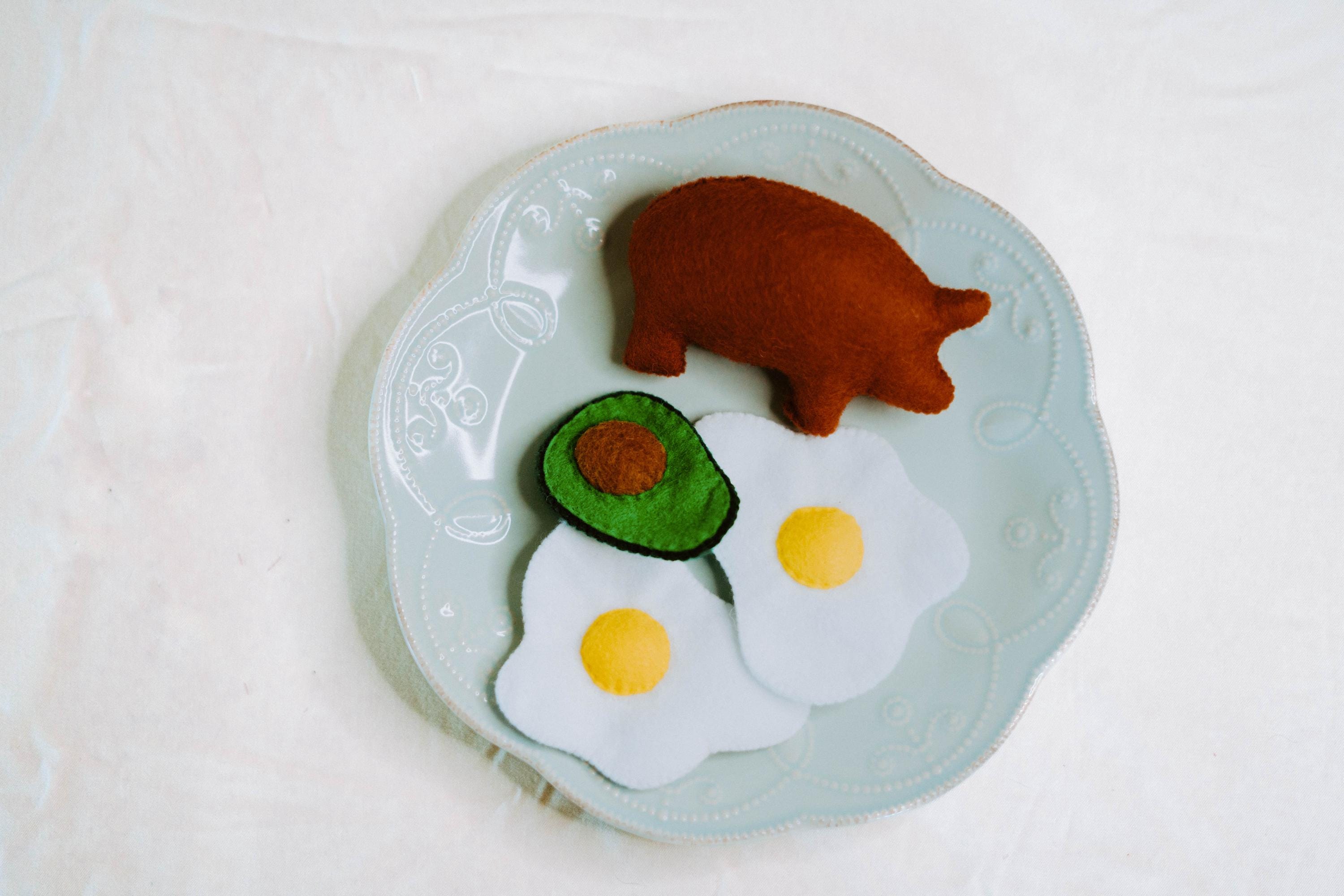 フェルトで作る目玉焼き - Etsy 日本