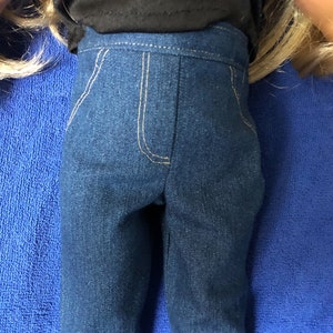 FANTASTIC All-American Jeans now for your 18" doll. They come in 6 great colors to pick from.