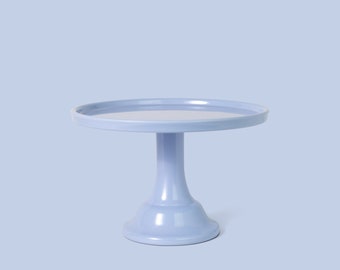 Wedgewood Blue Melamine Cake Stand-Small | Dessert Stand | Mini Cake Stand | Cake Smash