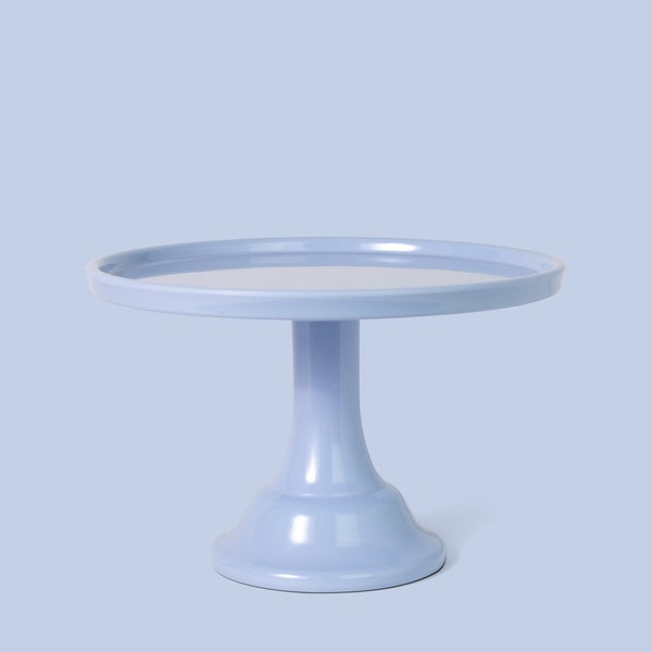 Wedgewood Blue Melamine Cake Stand-Small | Dessert Stand | Mini Cake Stand | Cake Smash