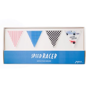 Speed Racer Acrylic Garland