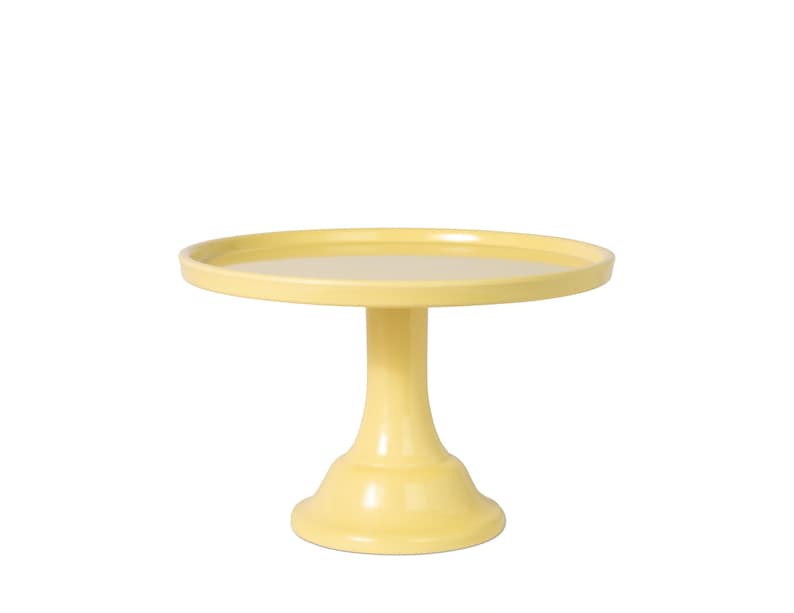 Daisy Yellow Melamine Cake Stand-Small - Thumbnail 5