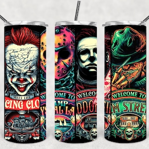 Horror movie Tumbler wrap