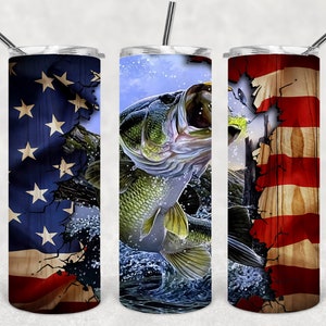 Usa Fishing Flag 