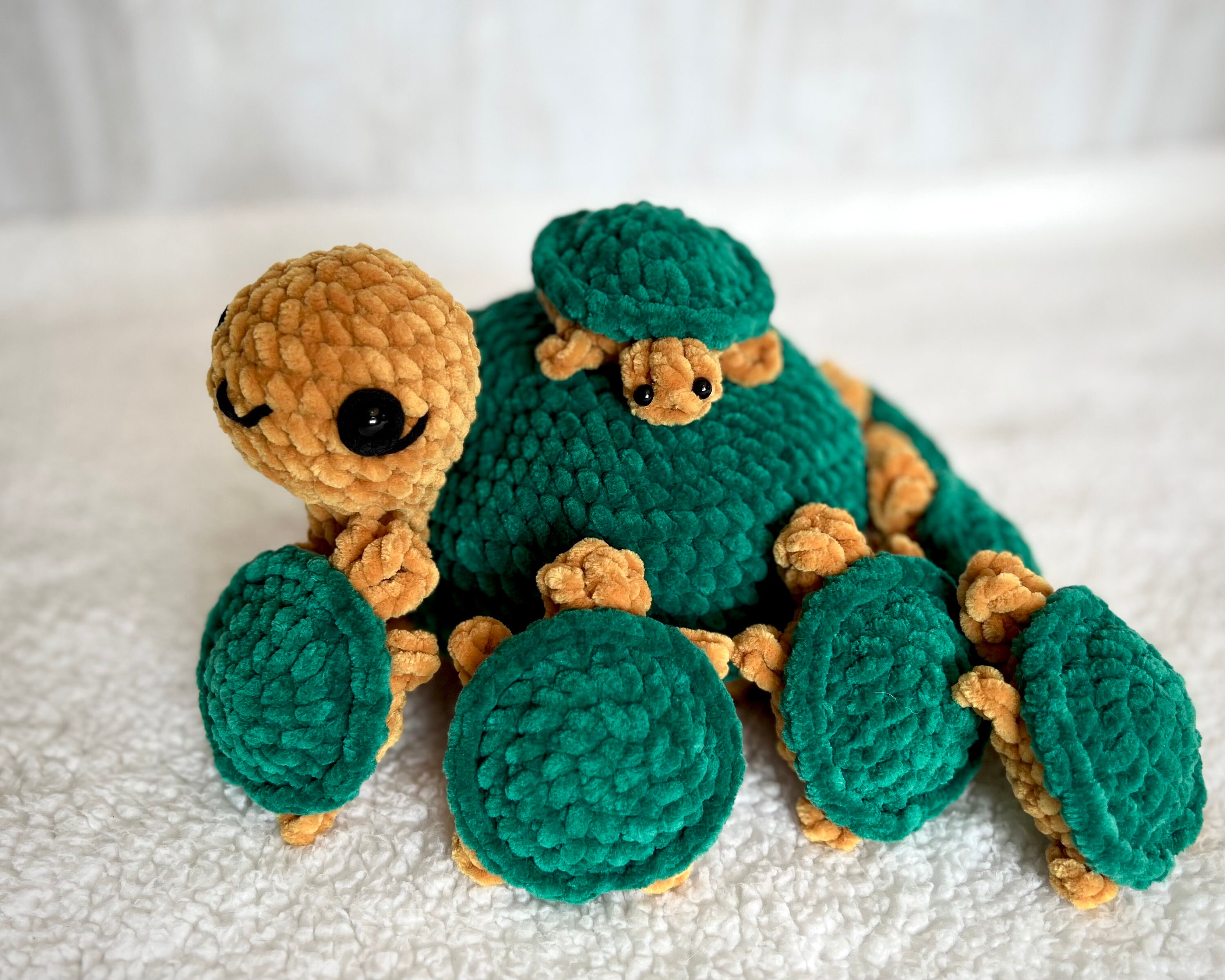 Turtle Memory Game Crochet Pattern Pdf, NO SEW Easy Crochet Pattern - Etsy