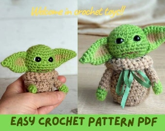 Baby Alien Häkelanleitung, Häkelanleitung für Anfänger, Häkelanleitung für Anfänger, Geschenkidee für Kinder, Weihnachtsgeschenk