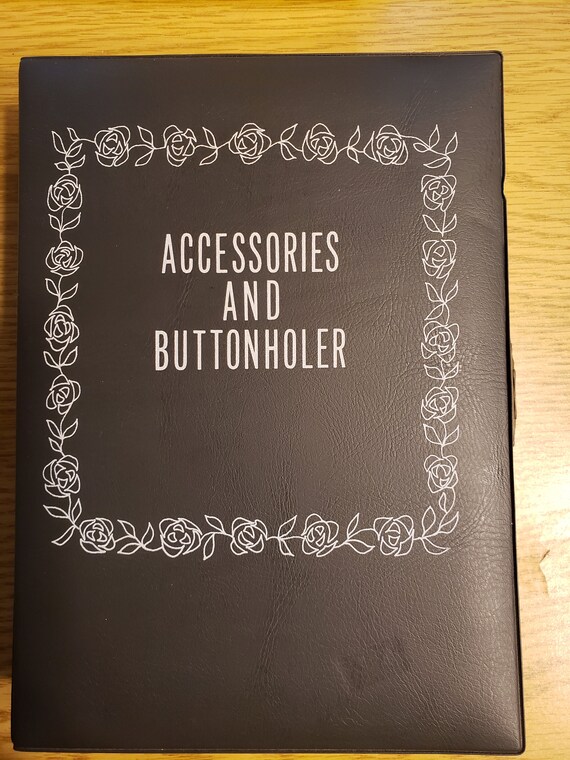 Vintage Kenmore Sewing Machine Accessories and Buttonholer Set Etsy