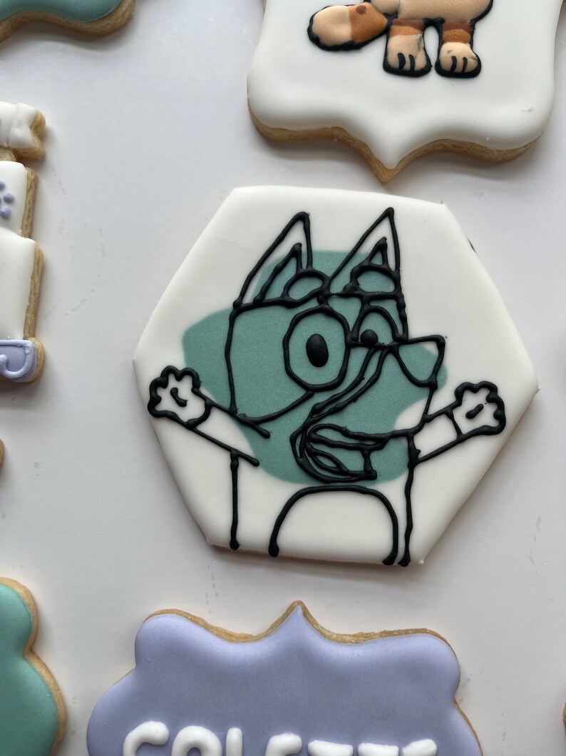Bluey Sugar Cookies Etsy
