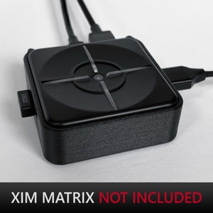 Caja XIM MATRIX negra con patas de goma antideslizantes imagen 1