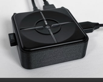XIM MATRIX Black Enclosure with Anti-Slip Rubber Feet - XIM Not Included