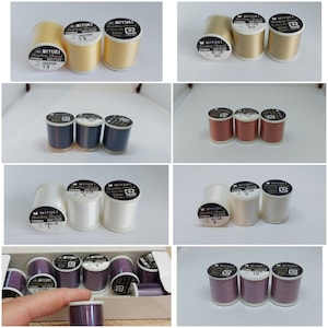 Original Miyuki Beading Threads, Made in Japan, Nylon Beading Thread, 50m Spool, Jewelry threads