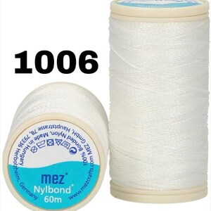 Mez Nylbond Extra Strong Beading Thread (60 mt), Making Miyuki, Seed Beads, Jewelery 1006