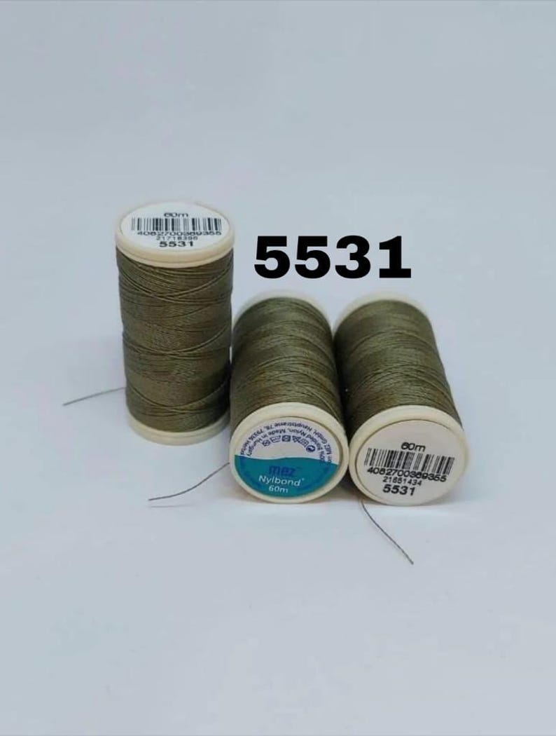Mez Nylbond Extra Strong Beading Thread (60 mt), Making Miyuki, Seed Beads, Jewelery 5531