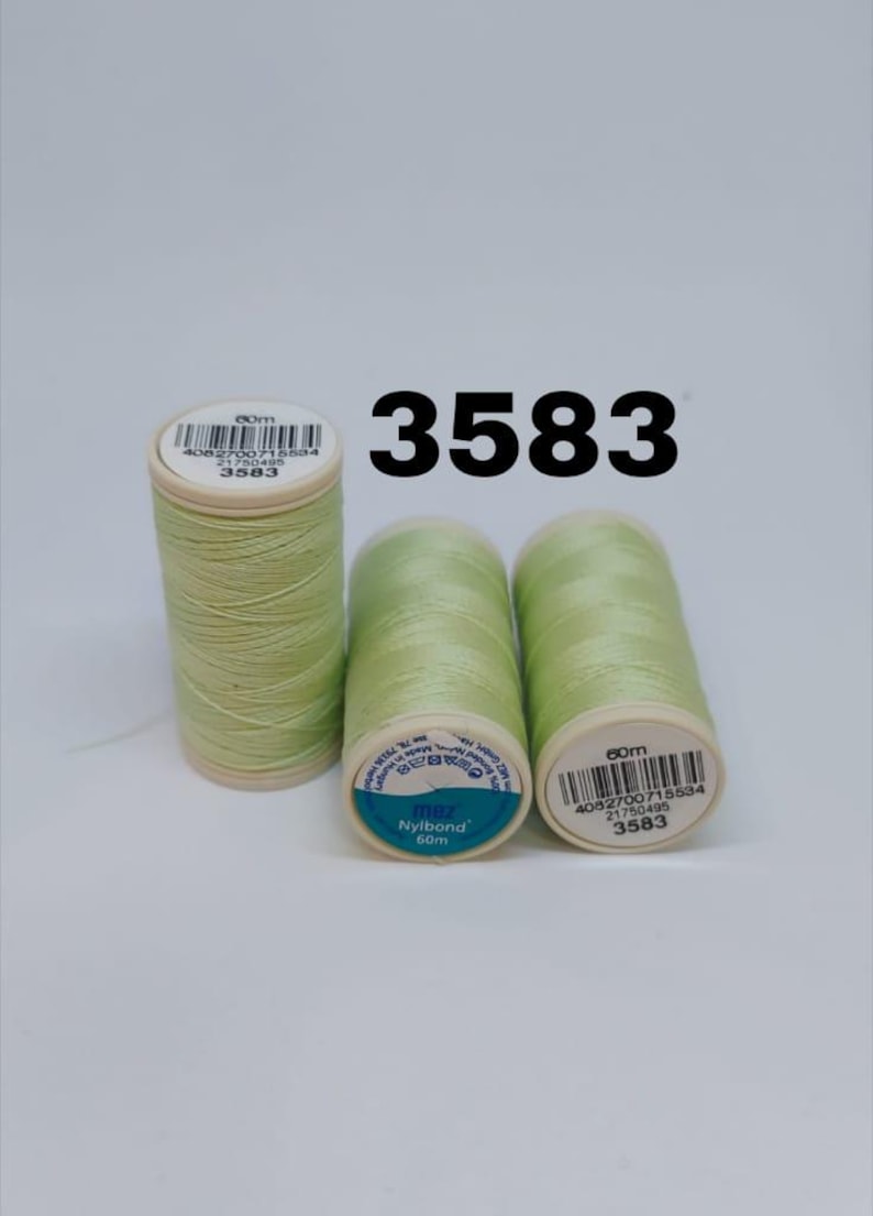 Mez Nylbond Extra Strong Beading Thread (60 mt), Making Miyuki, Seed Beads, Jewelery 3583