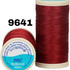 Mez Nylbond Extra Strong Beading Thread (60 mt), Making Miyuki, Seed Beads, Jewelery 9641