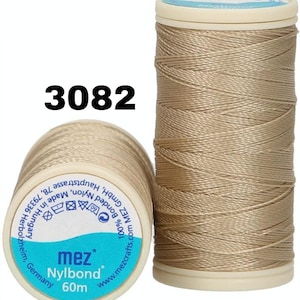 Mez Nylbond Extra Strong Beading Thread (60 mt), Making Miyuki, Seed Beads, Jewelery 3082