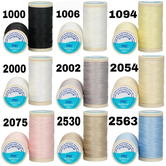 Mez Nylbond Extra Strong Beading Thread (60 mt), Making Miyuki, Seed Beads, Jewelery