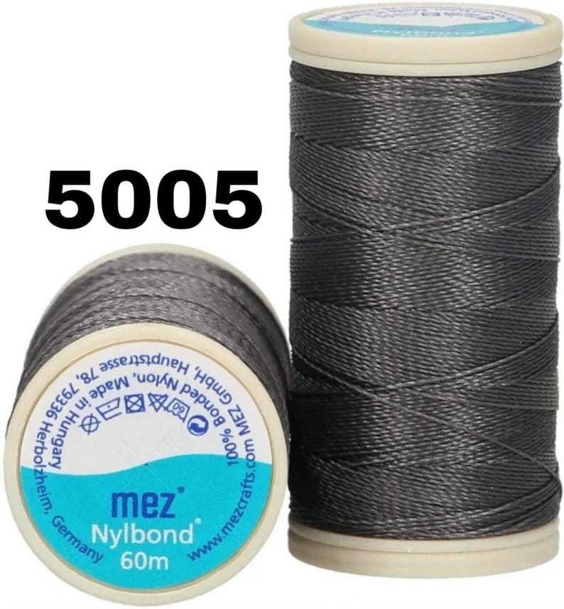 Mez Nylbond Extra Strong Beading Thread (60 mt), Making Miyuki, Seed Beads, Jewelery 5005