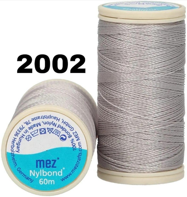 Mez Nylbond Extra Strong Beading Thread (60 mt), Making Miyuki, Seed Beads, Jewelery 2002