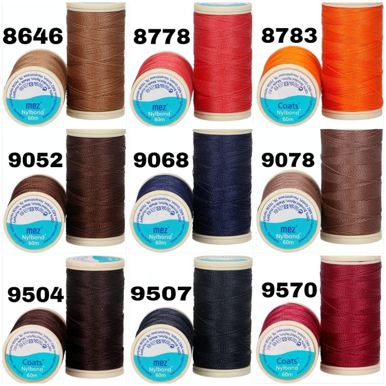 Mez Nylbond Extra Strong Beading Thread (60 mt), Making Miyuki, Seed Beads, Jewelery image 6