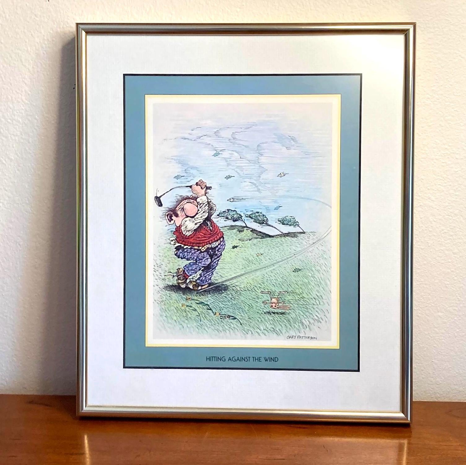 Gary Patterson Golf Framed Art - Etsy