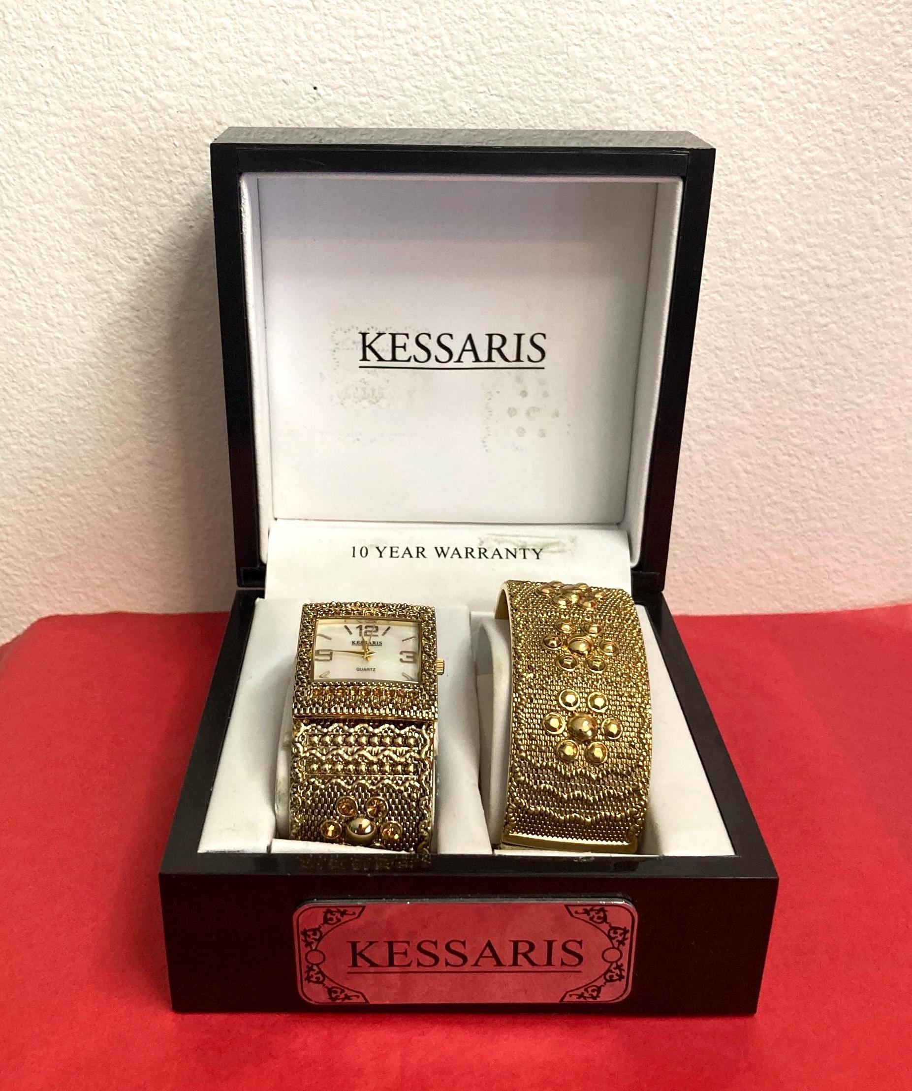 Kessaris Interchangeable Ladies Quartz Watch Gift Set New Kessaris - Etsy main image 4