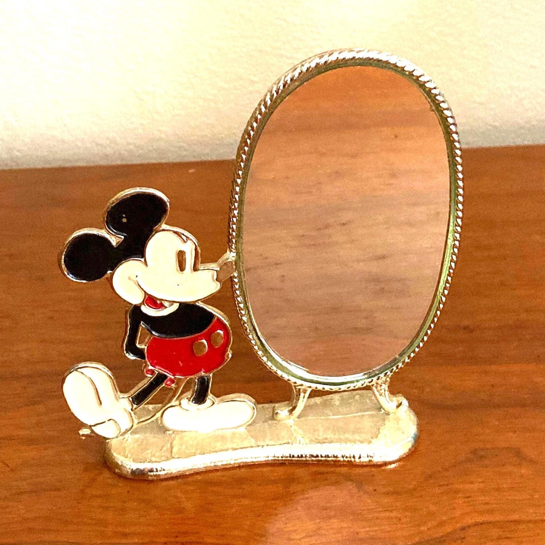 OLD DISNEYミニーマウスミラー　ヴィンテージ 鏡　ディズニー
