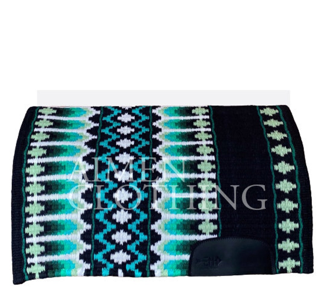 Handmade Western Show Saddle Pad for Horse on Base Color Etsy