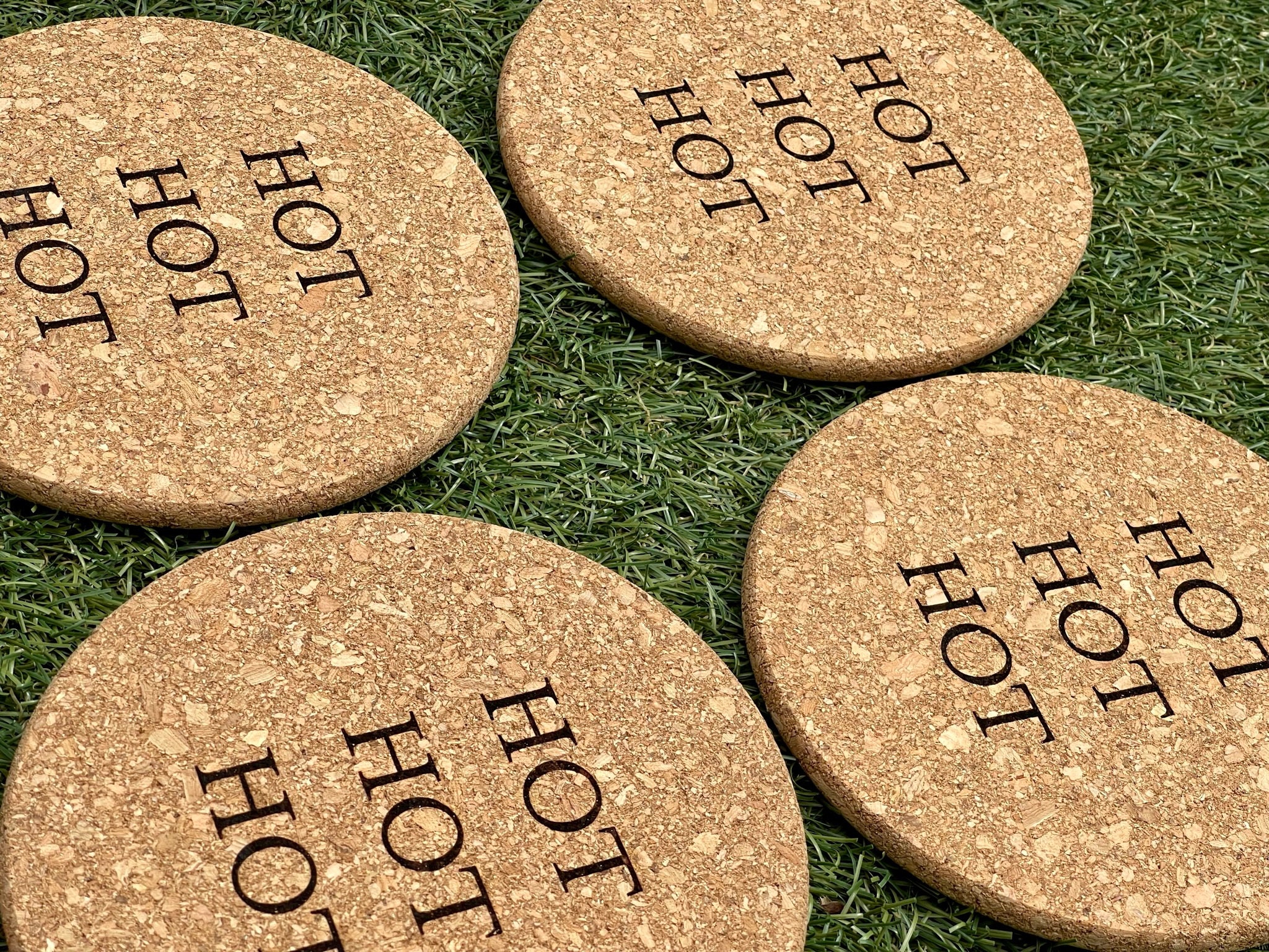 Cork Pot Stand Heat Mat Engraved Kitchen Ware Heat Resistant Mat HOT HOT HOT Cork Heat Mat