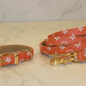 LV Monogram Dog Collar (Large Breed) — Frostytch